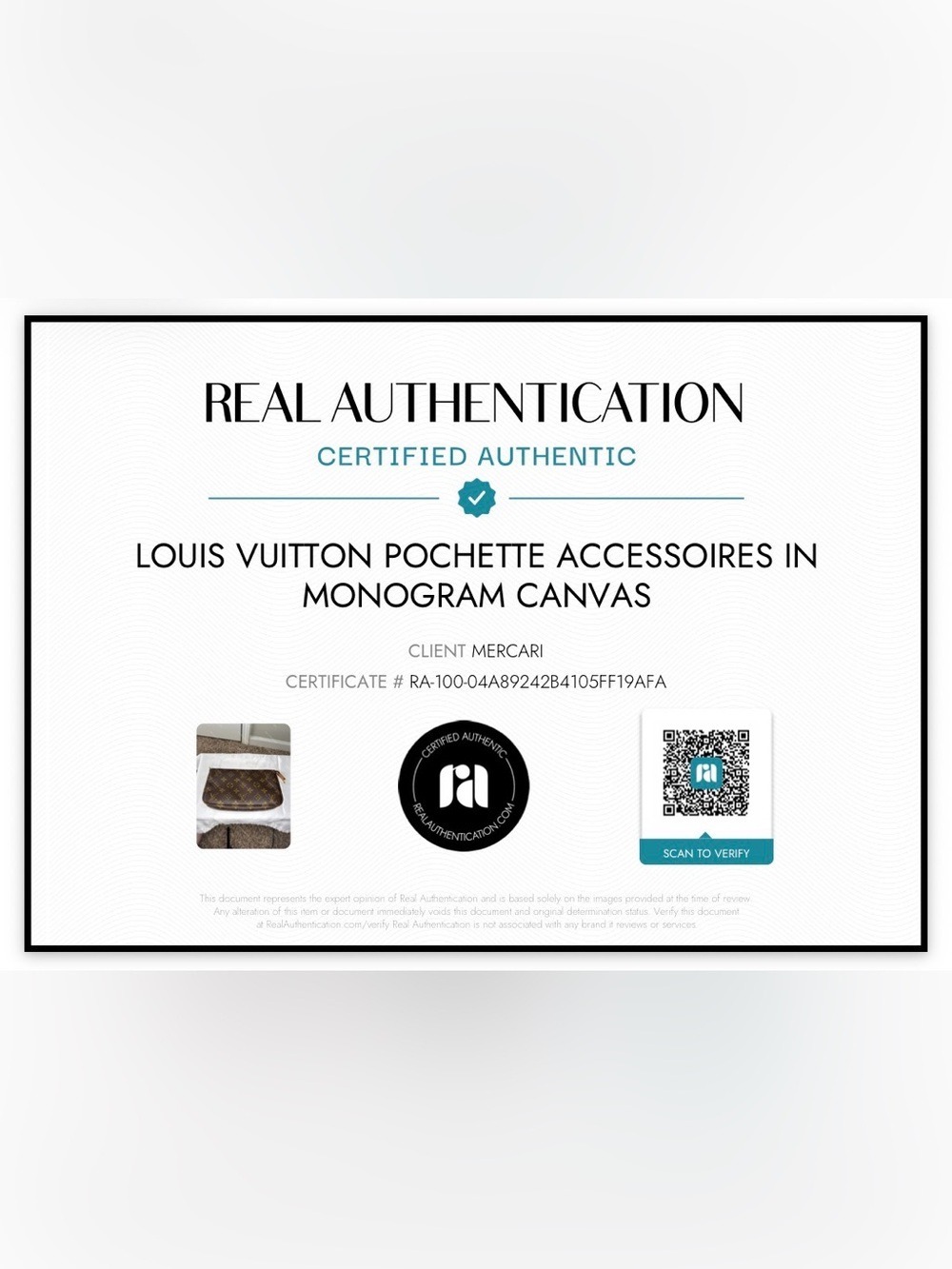 Louis Vuitton Pochette Accessoires in Monogram Canvas - Picture 14 of 14